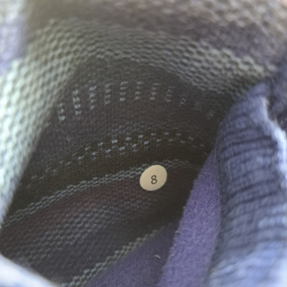 Lululemon Scuba Full Zip Hoodie Blue Purple Poncho Stripe G- 8 - Picture 5 of 12